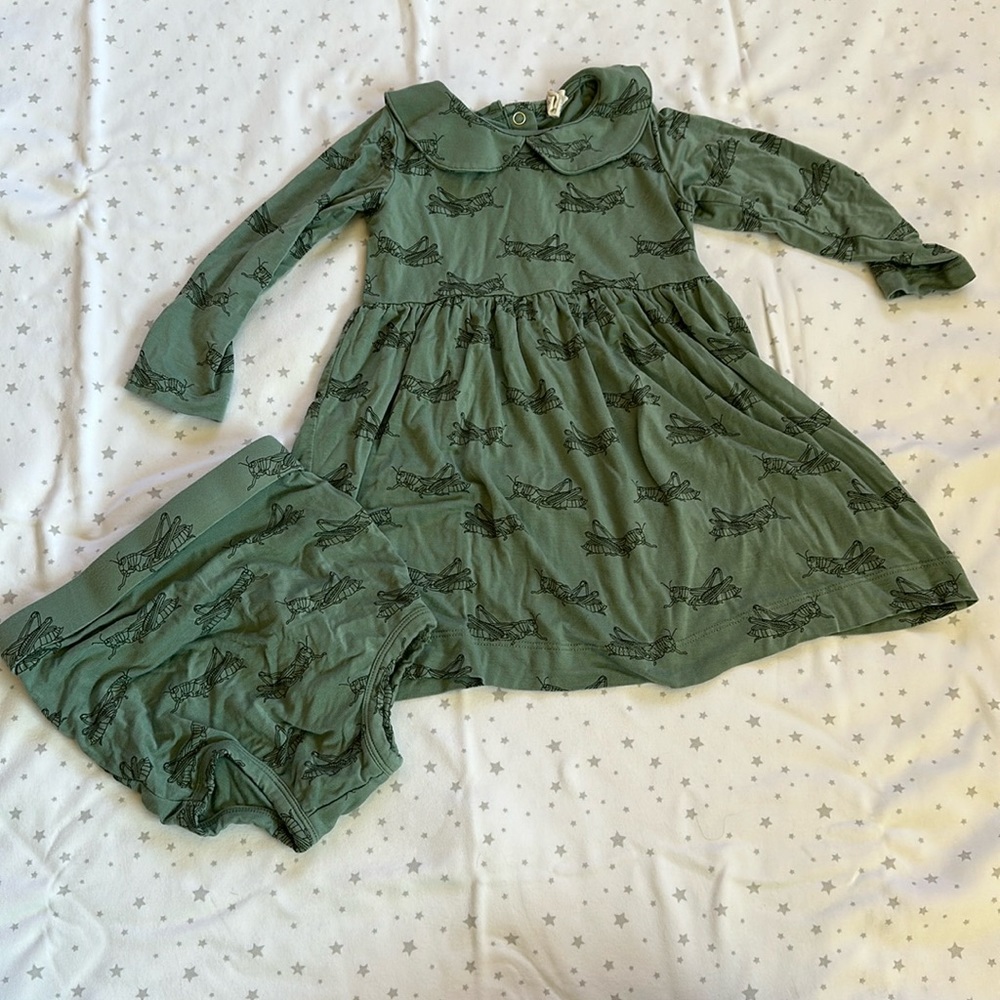 Kate Quinn bamboo dress set 12-18M